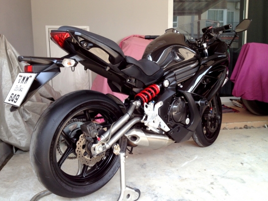 ขาย Kawasaki Ninja ปี2012 สีดำ พร้อมทะเบียน ราคา 159000 บาท (่ด่วนๆ)