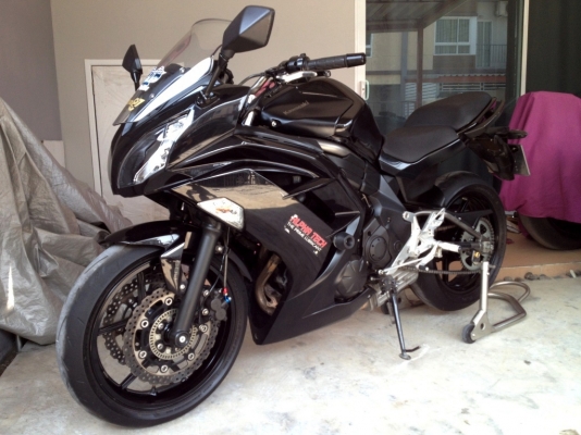 ขาย Kawasaki Ninja ปี2012 สีดำ พร้อมทะเบียน ราคา 159000 บาท (่ด่วนๆ)