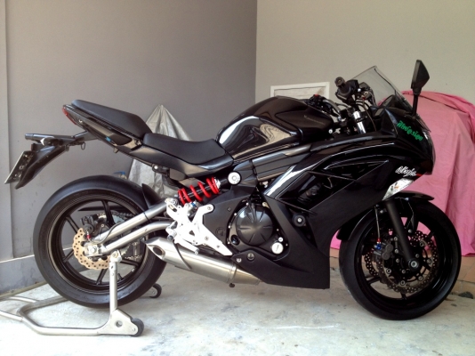 ขาย Kawasaki Ninja ปี2012 สีดำ พร้อมทะเบียน ราคา 159000 บาท (่ด่วนๆ)