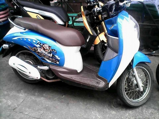 ขาย สกูปี้ i ปี55 หัวฉีด มือเดียว