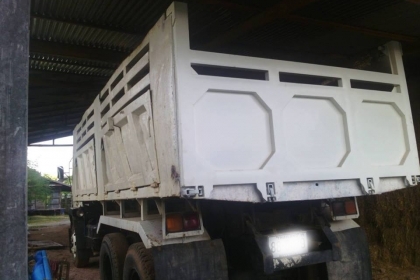 ***ขายแล้วครับขอบคุณ Truck2hand ขายFUSO-TD 10ล้อ2เพลาดั้ม MITSUBISHI FUSO FN527-TD6066 วางเครื่อง6D15-Bointer 210HP (ลงเล่ม) เกียร์เดิม10สปีด เครื่องดีแห้งๆ แน่นดี แรงดี เกียร์ดีเข้าง่าย ไม่หลุด ช่วงล่าง แน่น เบรคใหญ่ เพลาบุ๋มแล้ว คัสซีดี สว