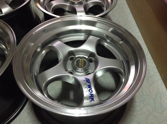 แม็ก Work S1c ขอบ 15 นิ้ว F7.5 R8.5 ออฟลึก6900ลดราคาด่วน