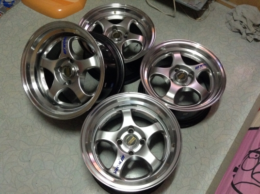 แม็ก Work S1c ขอบ 15 นิ้ว F7.5 R8.5 ออฟลึก6900ลดราคาด่วน