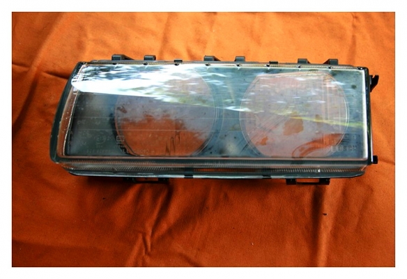 กระจกไฟหน้าซ้าย BMW 3 ซีรี่  E36 หยดน้ำ