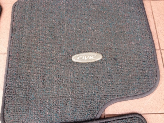 พรม civic ตัวนอกครบชุด5ชิ้นของเก่าญี่ปุ่นสภาพดี