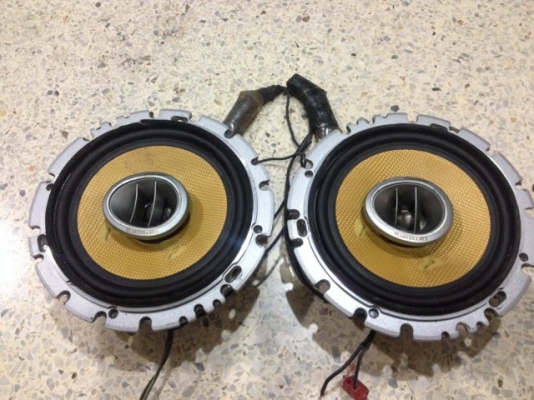 ลำโพง6นิ้ว2ทาง PIONEER TS J 160A ของเก่าญี่ปุ่นสภาพสวย