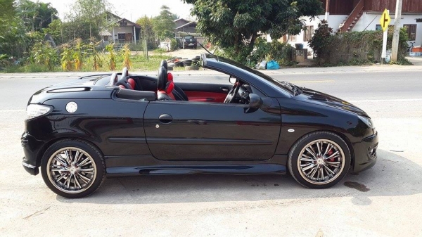 ขายรถ peugeot 206ccสีดำ (หลังคาแข็ง เปิดประทุนไฟฟ้า) เจ้าของรถขายเอง ++++++++ ขายรถ peugeot 206ccสีดำ (หลังคาแข็ง เปิดประทุนไฟฟ้า) เจ้าของรถขายเอง ++++++++