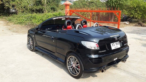 ขายรถ peugeot 206ccสีดำ (หลังคาแข็ง เปิดประทุนไฟฟ้า) เจ้าของรถขายเอง ++++++++ ขายรถ peugeot 206ccสีดำ (หลังคาแข็ง เปิดประทุนไฟฟ้า) เจ้าของรถขายเอง ++++++++