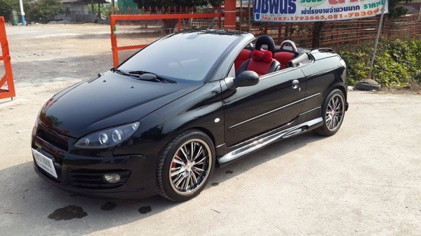 ขายรถ peugeot 206ccสีดำ (หลังคาแข็ง เปิดประทุนไฟฟ้า) เจ้าของรถขายเอง ++++++++ ขายรถ peugeot 206ccสีดำ (หลังคาแข็ง เปิดประทุนไฟฟ้า) เจ้าของรถขายเอง ++++++++