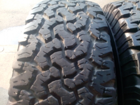 ขายยาง BF all 30/9.5/15 พร้อมแม็กJapan สวยๆครับ