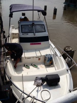 เรือเร็วสภาพดีมากเครื่อง YAMAHA 115 แรง พร้อมเทรลเลอร์