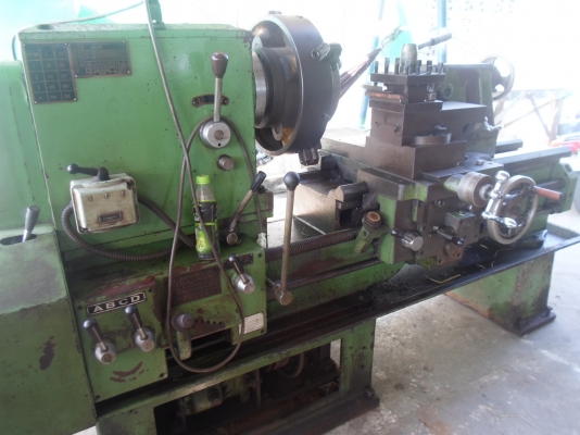 แท่นกลึง 6 ฟุต 2 เพลา เกียร์บล็อก พร้อมใช้งาน ลดสุด ๆ 95,000