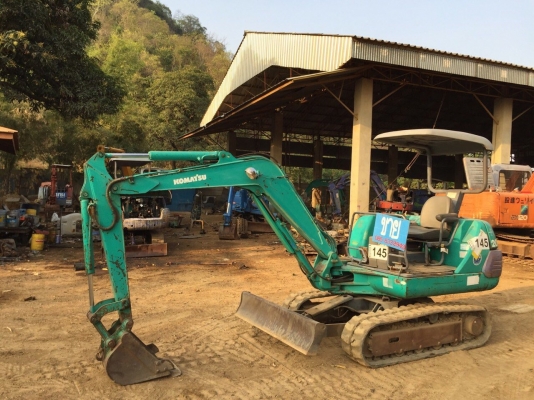 ขายรถแบ็คโฮ KOMATSU  PC20-7 รถเก่านอกจาก JAPAN  รถ 2500 ชั่วโมง มีเอกสารแจ้งจำหน่าย