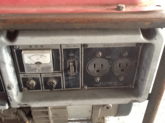 เครื่องปั่นไฟshindaiwa สภาพดีพร้อมใช้