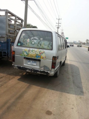 รถตู้ Toyota ติดแก๊ส เครื่องดี ภายในสวย รถพร้อมใช้