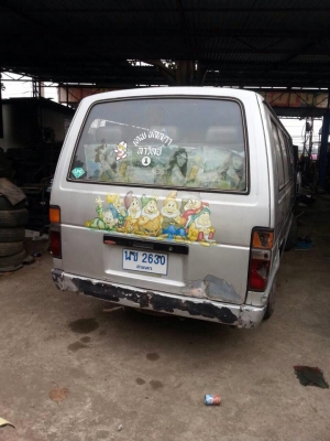 รถตู้ Toyota ติดแก๊ส เครื่องดี ภายในสวย รถพร้อมใช้