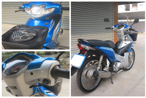 Honda Wave 110i   (สตาร์ทมือ  พร้อมใช้ ราคาถูกๆ)