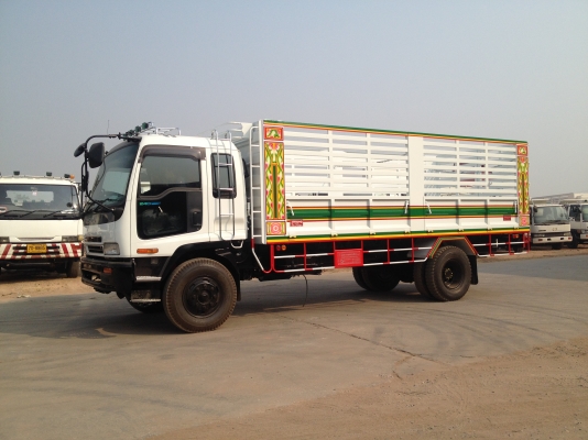 ขายด่วนๆ DECA 6 ล้อเครื่อง 6HK1 260 แรงม้าดั้มพ์เกษตร ยาง 900/20 นิ้วแลบลายสีทั้งคัน