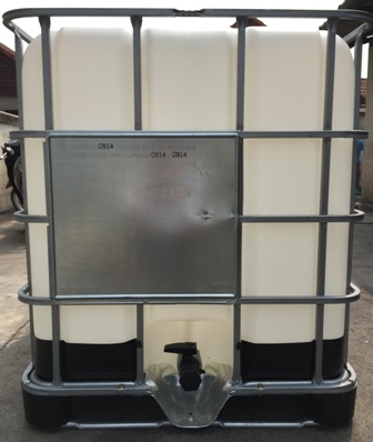 *** คุณภาพที่ 1 *** ถัง IBC ขนาด 1,000 ลิตร มือสอง เกรด A 2,800 บาท