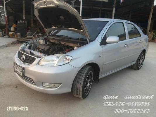 ขายด่วน TOYOTA, SOLUNA VIOS 1.5 S SPORTY(ABS +AIRBAG)  โฉม vios ปี03 TOP สุด เดิมๆ พร้อมใช้ ราคาสุดคุ้ม