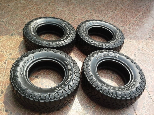 ขายครับ hankook m/t 265/75/16 สภาพดี ราคา 4500