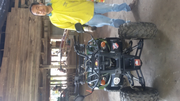 ขายรถ เอ ที วี สี่ล้อเครื่อง125ชีชีสถาพสวยๆพร้อมใช้งานราคาคต่อรองได้