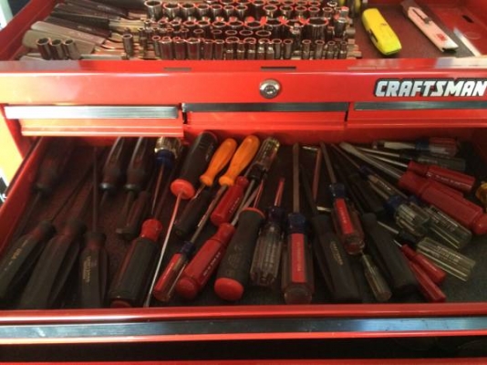 ตู้เครื่องมือ Craftsman + เครื่องมือ นำเข้าจาก USA