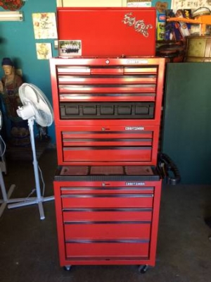ตู้เครื่องมือ Craftsman + เครื่องมือ นำเข้าจาก USA