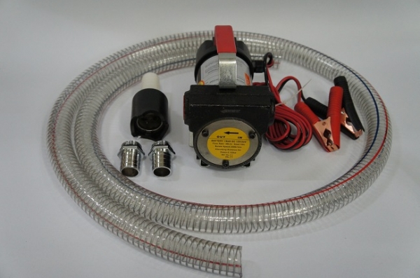 ปั้มน้ำ12v.ใช้สูบน้ำมัน สูบน้ำแรงๆ ของใหม่ เก็บเงินปลายทางได้