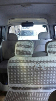 ขายรถตู้สีขาว ยี่ห้อ DFM รุ่น MINI VAN 1300 cc