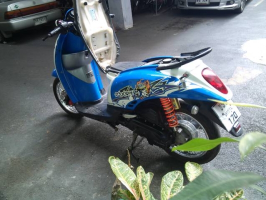 Honda scoopy 110i ปี54 ทะเบียน170 เครื่องดี 17,000