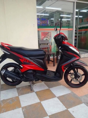 Mio 125 i GTX ปี 2556 สีดำแดง (ล้อแม็กซ์แท้) ตัวท๊อป รถสวยเท่ห์มากๆ