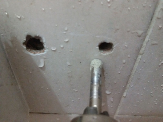 ดอกเจาะเพชร สำหรับเจาะฝังพุก กระเบื้อง คอนกรีต ไม่ต้องใช้สว่านกระแทก + ตัวช่วยเจาะกันดิ้น