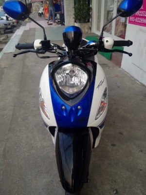 New Fino FI ปี 2556 รุ่น Sport สีน้ำเงิน ขาว รถสวยมากๆ ตัวใหม่ล่าสุด New Fino FI ปี 2556 รุ่น Sport สีน้ำเงิน ขาว รถสวยมากๆ ตัวใหม่ล่าสุด