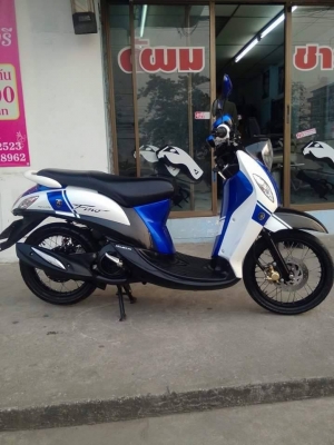 New Fino FI ปี 2556 รุ่น Sport สีน้ำเงิน ขาว รถสวยมากๆ ตัวใหม่ล่าสุด New Fino FI ปี 2556 รุ่น Sport สีน้ำเงิน ขาว รถสวยมากๆ ตัวใหม่ล่าสุด