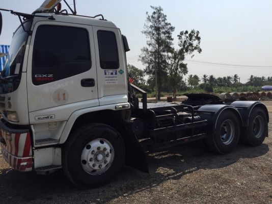 Isuzu Deca 320 สิบล้อหัวลาก 2 เพลา แมคโหลดรุ่น50 ปีทอง เครื่องดีเกียร์ดียางดี 10 เส้น พร้อมใช้งาน หัวเดิม