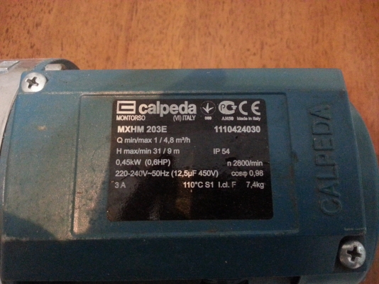 ขาย ปั้มสแตนเลส CALPEDA  ITALY