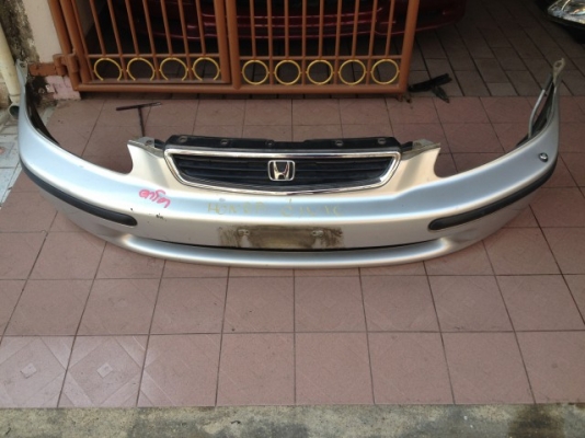 กันชนหน้า civic ตาโตตัวนอกสภาพตามรูปของเก่าญี่ปุ่นเเท้สวยๆ