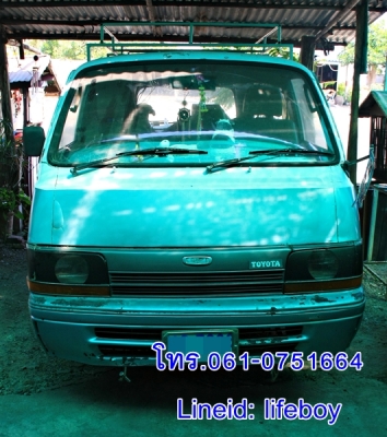 ขายรถตู้ TOYOTA HIACE คลาสสิค เครื่อง 1JZ ติดแก๊ส สนใจต่อรองได้
