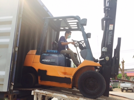 ขายฟอร์คลิฟต์ TOYOTA 7FG20 เสายกสูง 4 เมตร ( Specs Japan ) SIDE SHIP , เกียร์ MT , เดิมแท้จากญี่ปุ่น !!!! ขายฟอร์คลิฟต์ TOYOTA 7FG20 เสายกสูง 4 เมตร ( Specs Japan ) SIDE SHIP , เกียร์ MT , เดิมแท้จากญี่ปุ่น !!!!