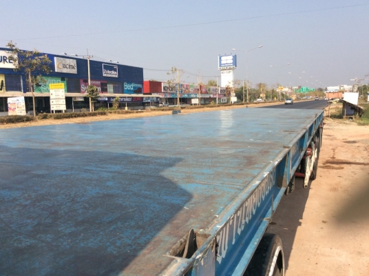 ขายหางพืนเรียบ3เพลา ปี45  สภาพเยี่ยมครบทุกอย่าง