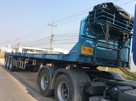 ขายหางพืนเรียบ3เพลา ปี45  สภาพเยี่ยมครบทุกอย่าง