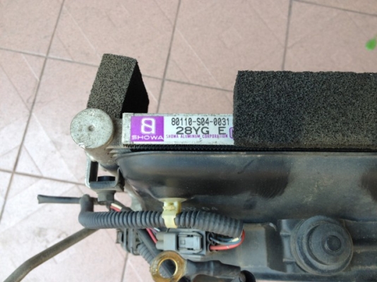 เเผงเเอรพร้อมพัดลม CIVIC ตาโตของเก่าญี่ปุ่นสภาพสวย