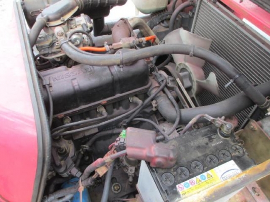 ขายฟอร์คลิฟต์ NISSAN  1.5 TON  ,  เกียร์ AT  เสายกสูง 4 เมตร GASOLINE , สภาพเดิมแท้จากญี่ปุ่น