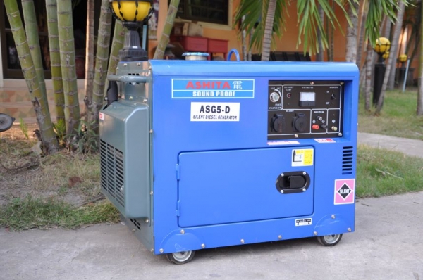 ขายเครื่องปั่นไฟ ASHITA 5KV.(5000วัตร์)สวยเดิมจากนอก 35,000เท่านั้น!!