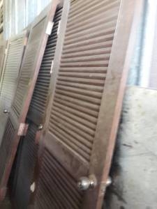 บานประตูไม้เต็งบานเกร็ด บานประตูไม้เต็งบานเกร็ด