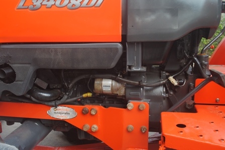 ขายรถไถ Kubota L 3408DI(4WD) พร้อมมีดดันหน้าและอุปกรณ์หลัง รถไร่ สภาพสวยมาก