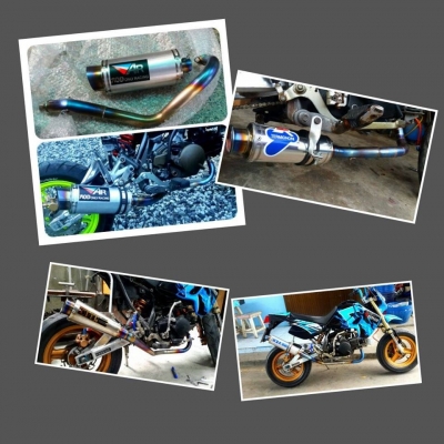 ชุดท่อแต่งFull System.MSX/KSR/Zoomer x/PCX.คอ-ปลาย.มีหลายรูปทรงให้เลือก.พร้อมปลาย ชุดท่อแต่งFull System.MSX/KSR/Zoomer x/PCX.คอ-ปลาย.มีหลายรูปทรงให้เลือก.พร้อมปลาย