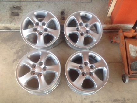 ล้อแม็กป้ายเเดง misubishi Triton ขอบ15 5รู114