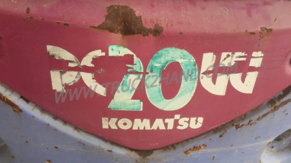 รถแบคโฮ KOMATSU PC 20